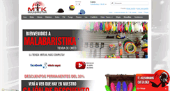 Desktop Screenshot of malabaristika.com